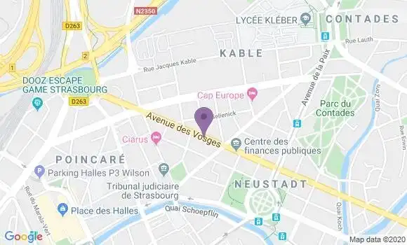 Localisation Mtre Thiry Vincent