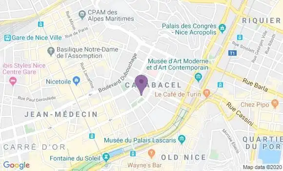 Localisation Mtre Orlandini Jean Charles