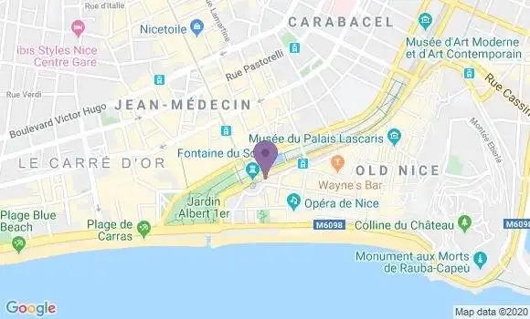 Localisation Mtre Orloff Michel