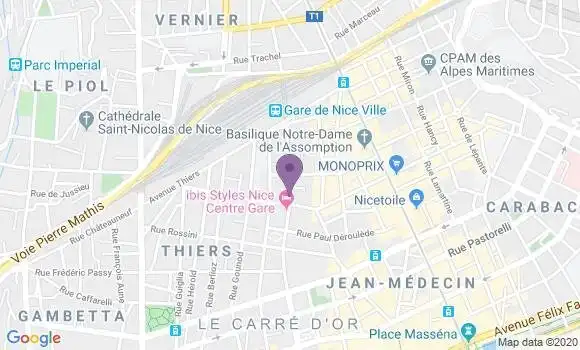 Localisation Mtre Pardo Emmanuel