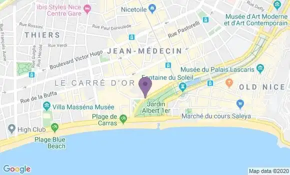 Localisation Mtre Paulus Audrey