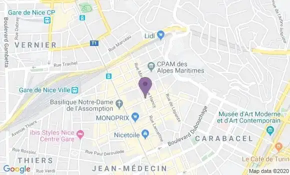 Localisation Mtre Pazzano Jean Philippe