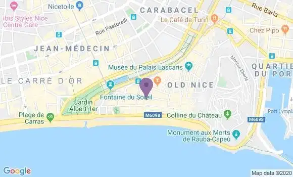 Localisation Mtre Perret Pascal