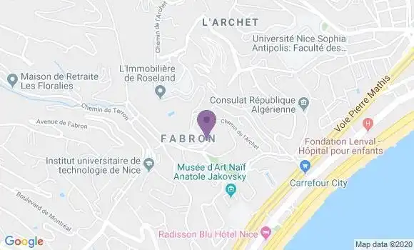 Localisation Mtre Picat Anne Marie