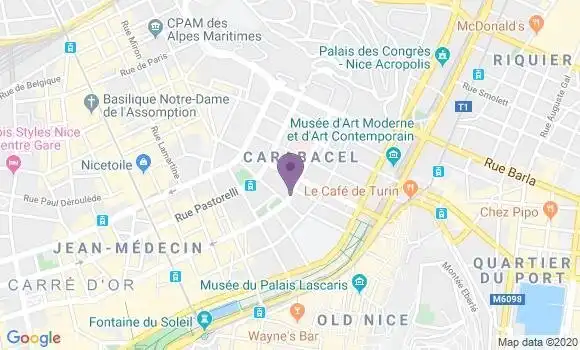 Localisation Mtre Plata Karine