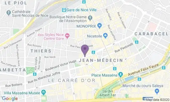 Localisation Mtre Plent Virginie