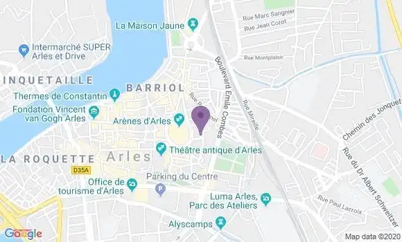 Localisation Mtre Barachini Isabelle