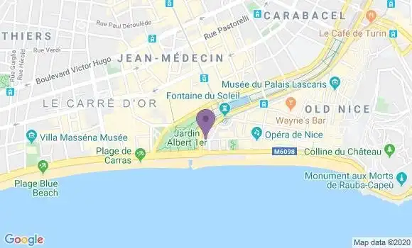 Localisation Mtre Poussin Marina