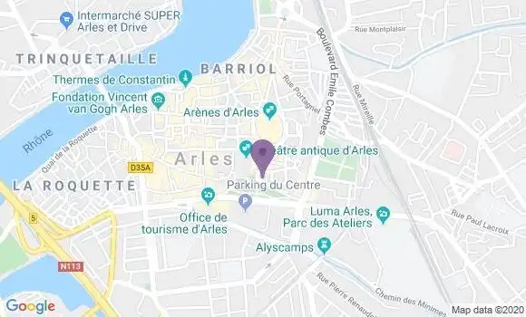 Localisation Mtre Berto Pascale