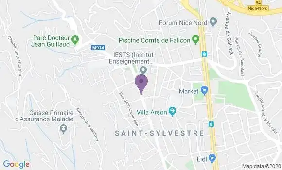 Localisation Mtre Quiot Gilles