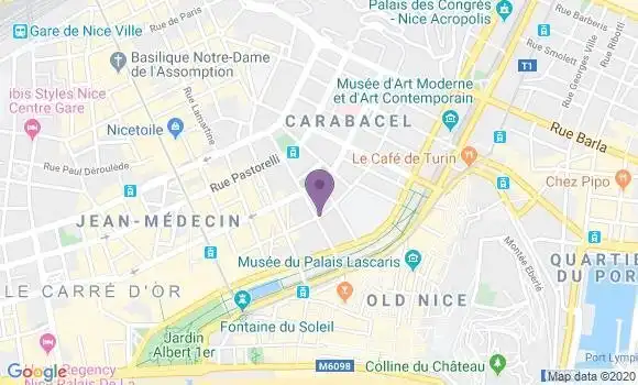 Localisation Mtre Raybaud Evelyne