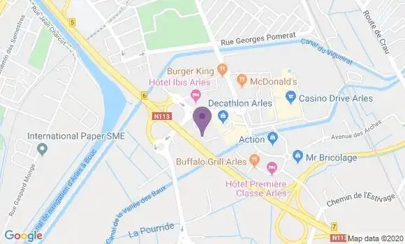 Localisation Mtre Turcato Saris Marie Noelle