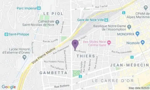 Localisation Mtre Sanchez Sacha