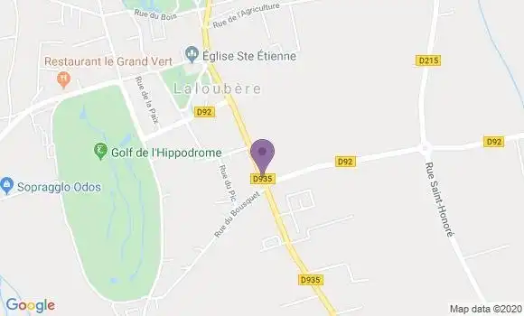 Localisation Mtre Bernard Broucaret Sophie