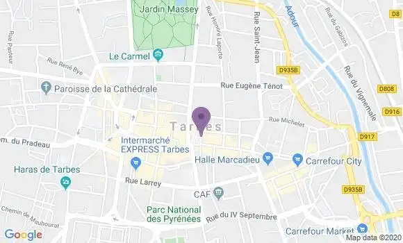 Localisation Mtre Chambeyron Odile