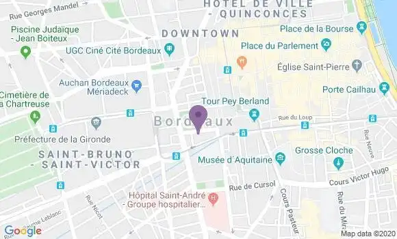 Localisation Mtre Esteve de Palmas Laurence