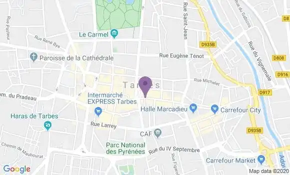Localisation Mtre Fourcade Jean François