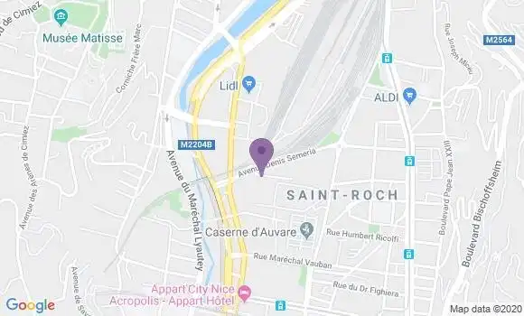 Localisation Mtre Sinko Valérie