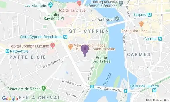 Localisation Mtre Lacassagne Brigitte