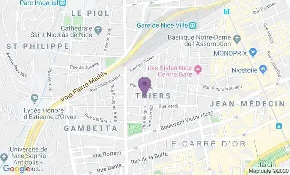 Localisation Mtre Sourny Jean Louis