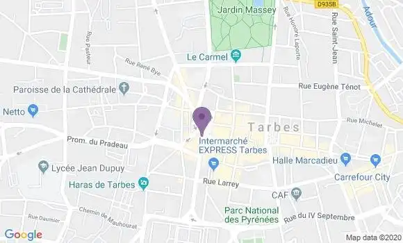 Localisation Mtre Lapeyre Christelle