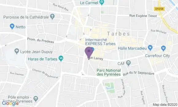 Localisation Mtre Lavigne Jacques