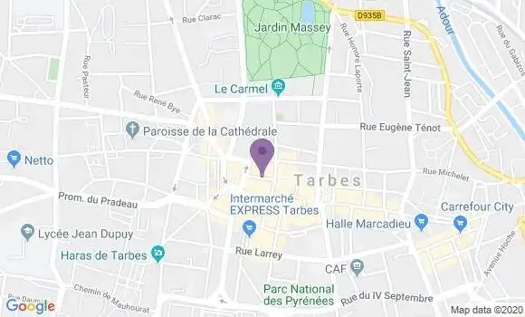 Localisation Mtre Mirande Patrick