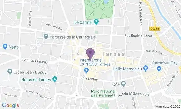Localisation Mtre Record Jean Pierre