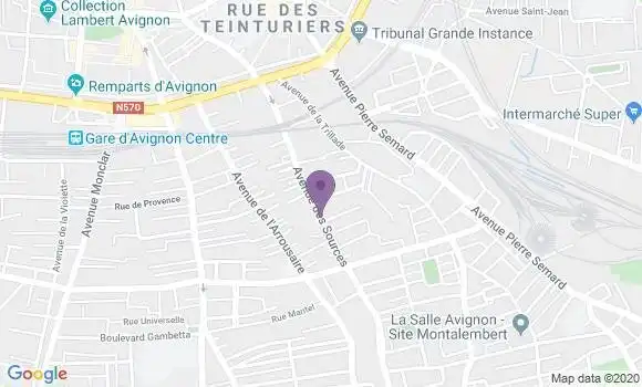 Localisation Mtre Berger Henri