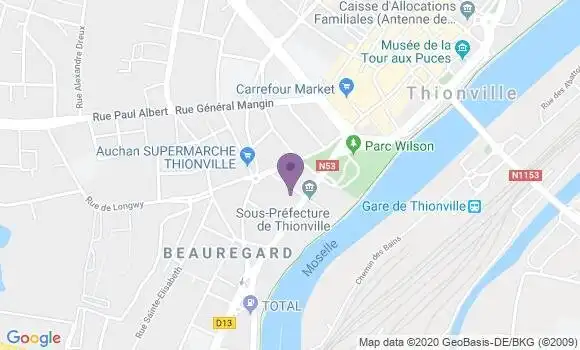 Localisation Mtre Amadori Pierre