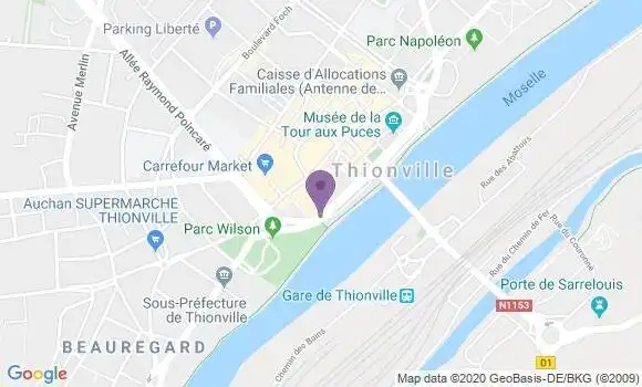 Localisation Mtre Bertrand Lorentz Isabelle