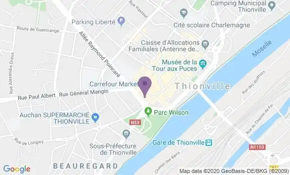 Localisation Mtre Christmann Nadine