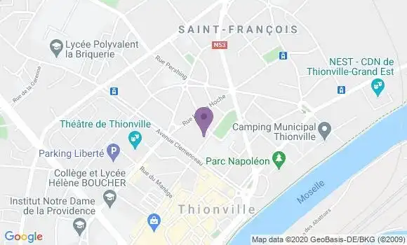 Localisation Mtre Cimarelli Estelle
