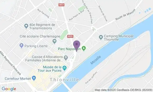 Localisation Mtre Lallement Claire