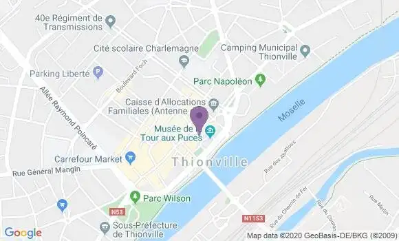 Localisation Mtre Weber Michel