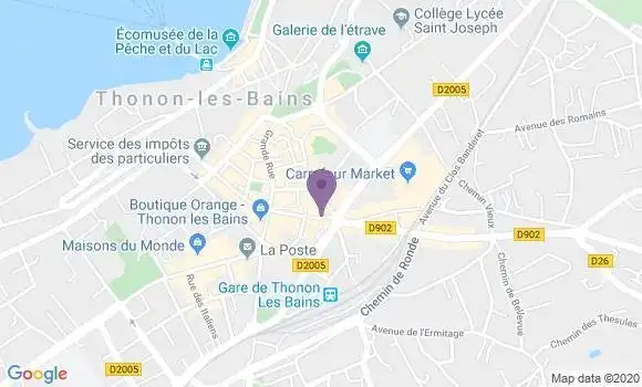 Localisation Mtre Barra Michel
