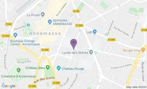 Localisation Mtre Bersot Cécile