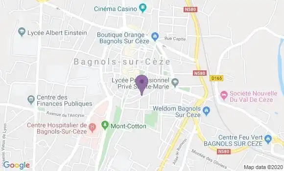Localisation Mtre Bordes Pascale