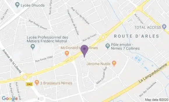 Localisation Mtre Broquere François