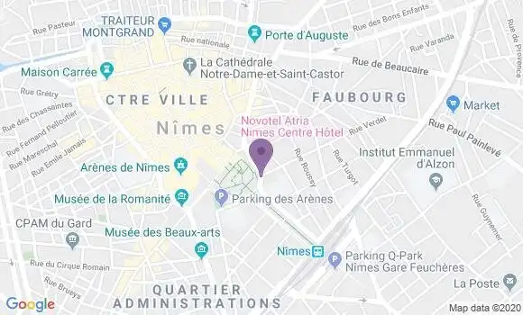 Localisation Mtre Brun Mairin Sylvie
