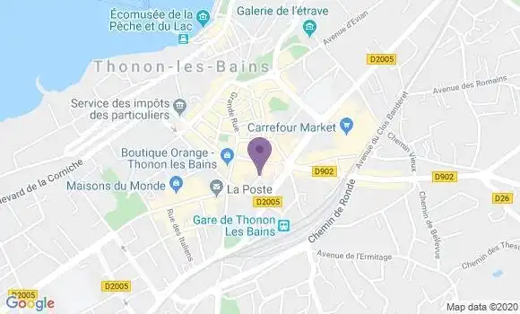 Localisation Mtre Duvaut Gérard