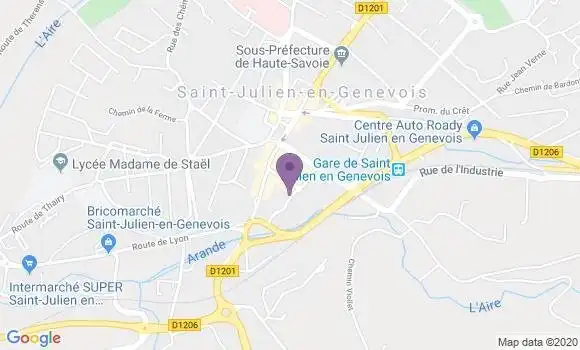 Localisation Mtre Elek Birgitte