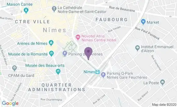 Localisation Mtre Chabadel Bruno