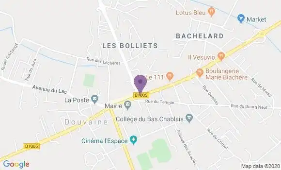 Localisation Mtre Girard Berthet Karine