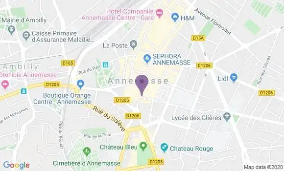 Localisation Mtre Mermet Louis