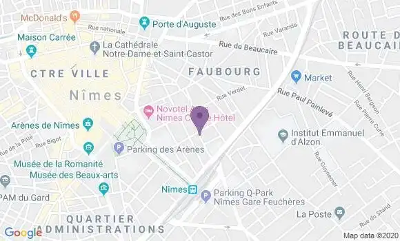 Localisation Mtre Delran Françoise