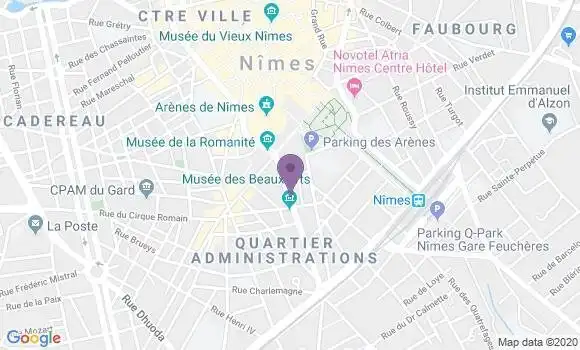 Localisation Mtre Durand Emmanuel
