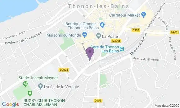 Localisation Mtre Reboux Mathilde