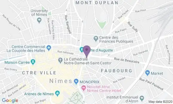 Localisation Mtre Fontaine Charles