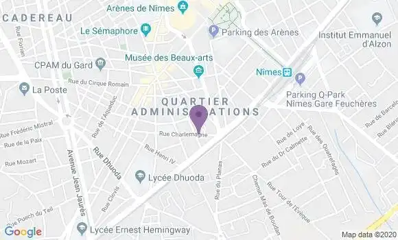 Localisation Mtre Garcia Antoine